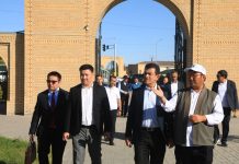 ИСЕСКО бас директоры бастаған делегация Түркістан облысының тарихи нысандарымен танысты